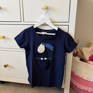 Seed Heritage Blue Toucan Shirt Size 8